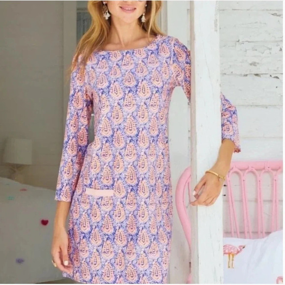 EUC Cabana Life Shift Dress Beach CoverUp size M Coastal Cottage Resort wear - Picture 1 of 10